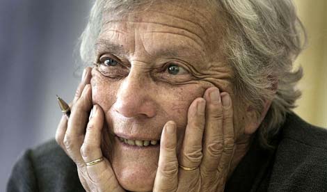 Colour photo of Mary Warnock