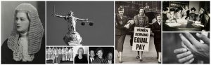 A selection of images from the women's legal landmarks